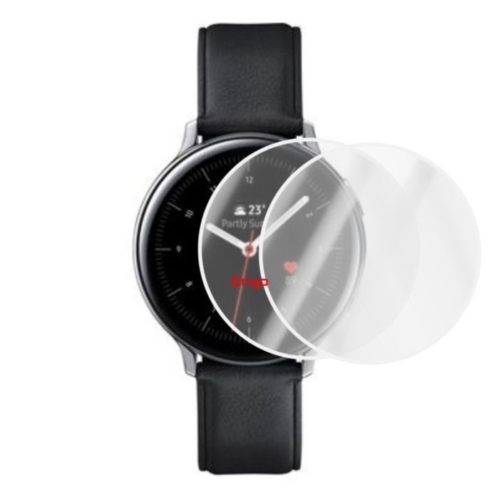 Samsung Galaxy Watch Active 2 44mm Ekran Koruyucu Şeffaf TPU 2 Adet SM-R820